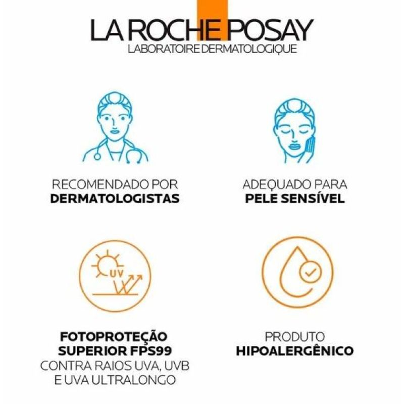 Protetor Solar Anthelios UVMune 400 KA+ FPS99 La Roche Posay 40ml