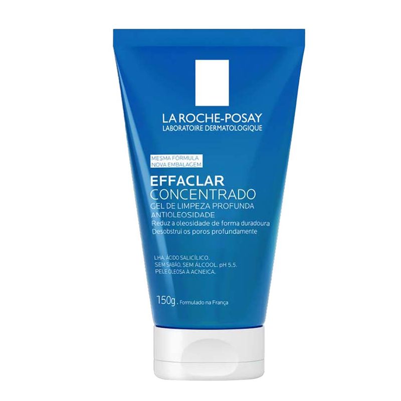 Gel de Limpeza Facial La Roche-Posay Effaclar Concentrado 150g