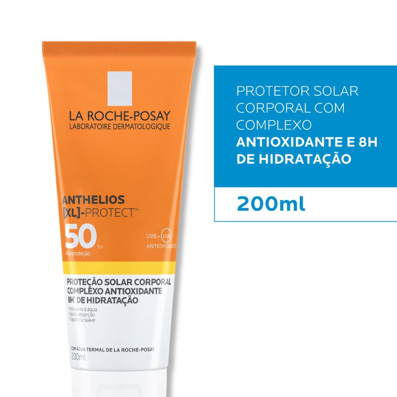 Protetor Solar Corporal La Roche-Posay - Anthelios XL Protect Corpo FPS50 200ml