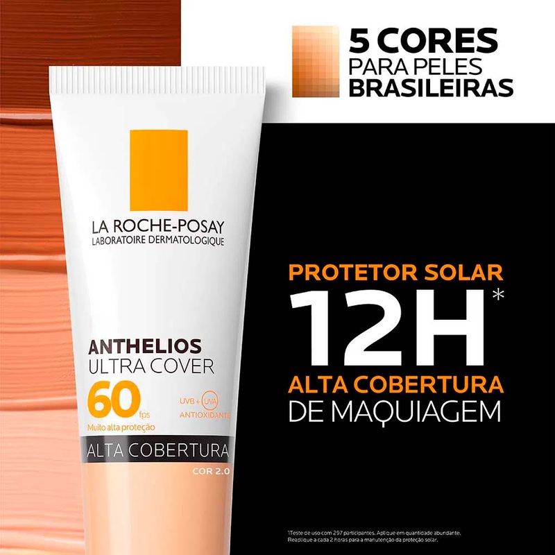 La Roche-Posay Anthelios Ultra Cover Kit com 2 Unidades – Protetor Solar Facial Com Cor FPS60 – 30g Kit