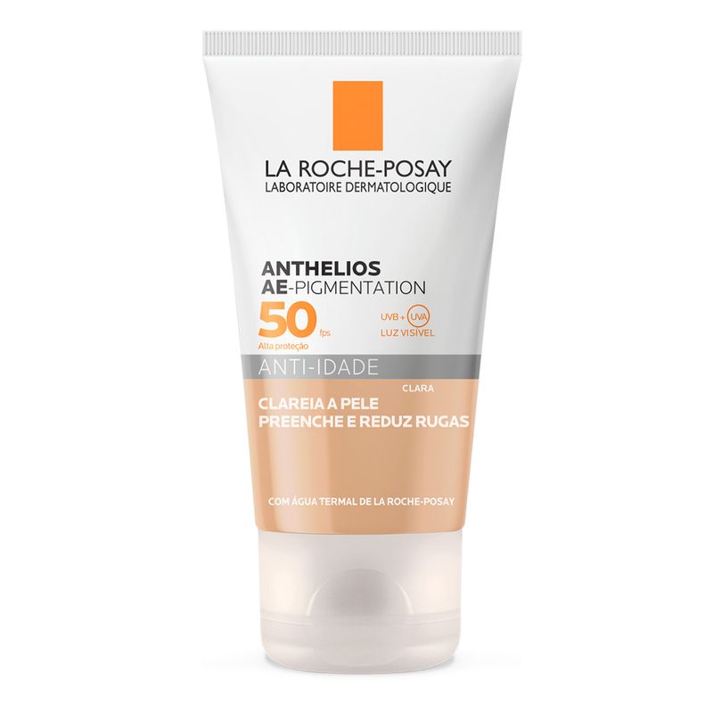 Protetor Solar anti-idade La Roche Posay - Anthelios Ae-Pigmentation FPS50 Clara