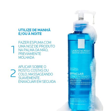 Refil Gel de Limpeza Effaclar Concentrado La Roche-Posay 240g