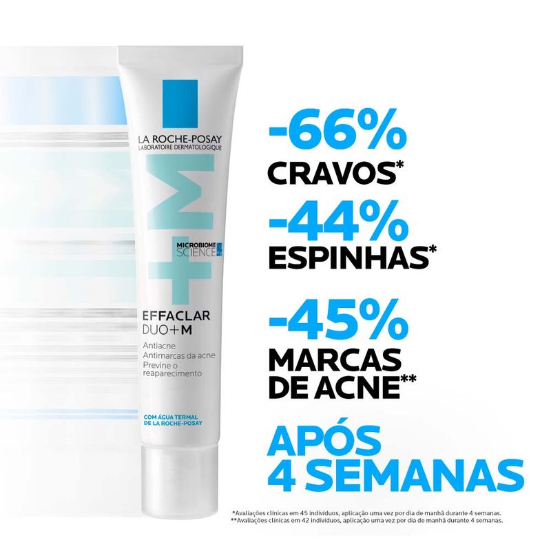 Cuidado Corretor Antiacne La Roche-Posay Effaclar Duo+M Triplo 40ml