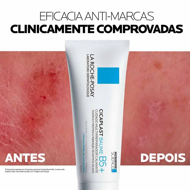 Hidratante Corporal Multirreparador para Pele Sensível e Irritada La Roche-Posay Cicaplast Baume B5+ 20ml - Reparação e Acalmação Intensiva