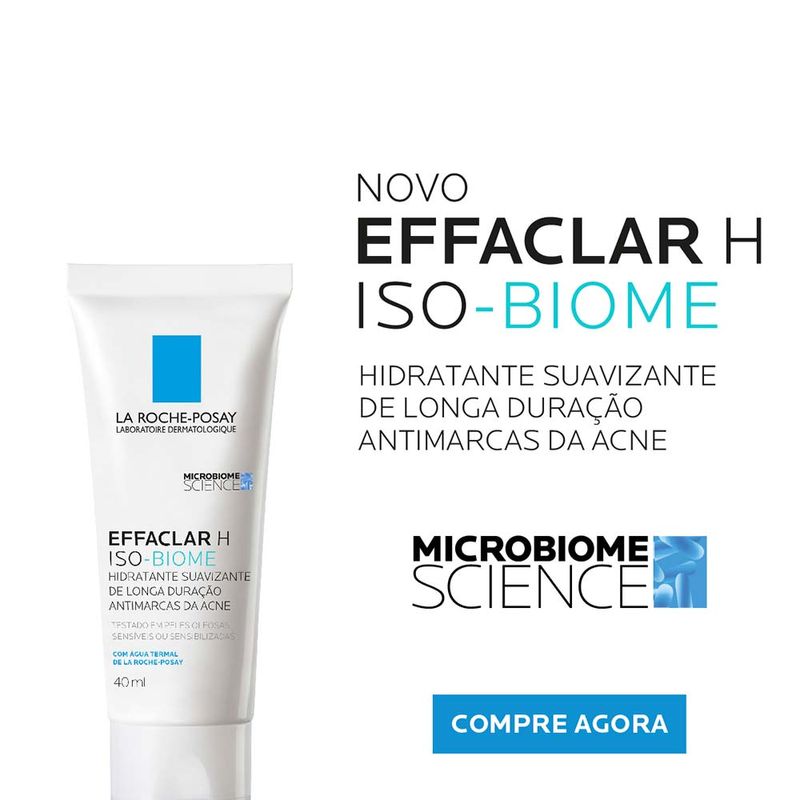 Hidratante Facial La Roche Posay Effaclar H Iso Biome 40ml