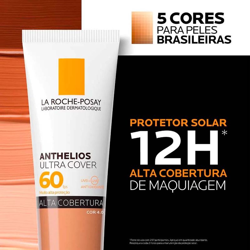 La Roche-Posay Anthelios Ultra Cover Kit com 2 Unidades – Protetor Solar Facial Com Cor FPS60 – 30g Kit