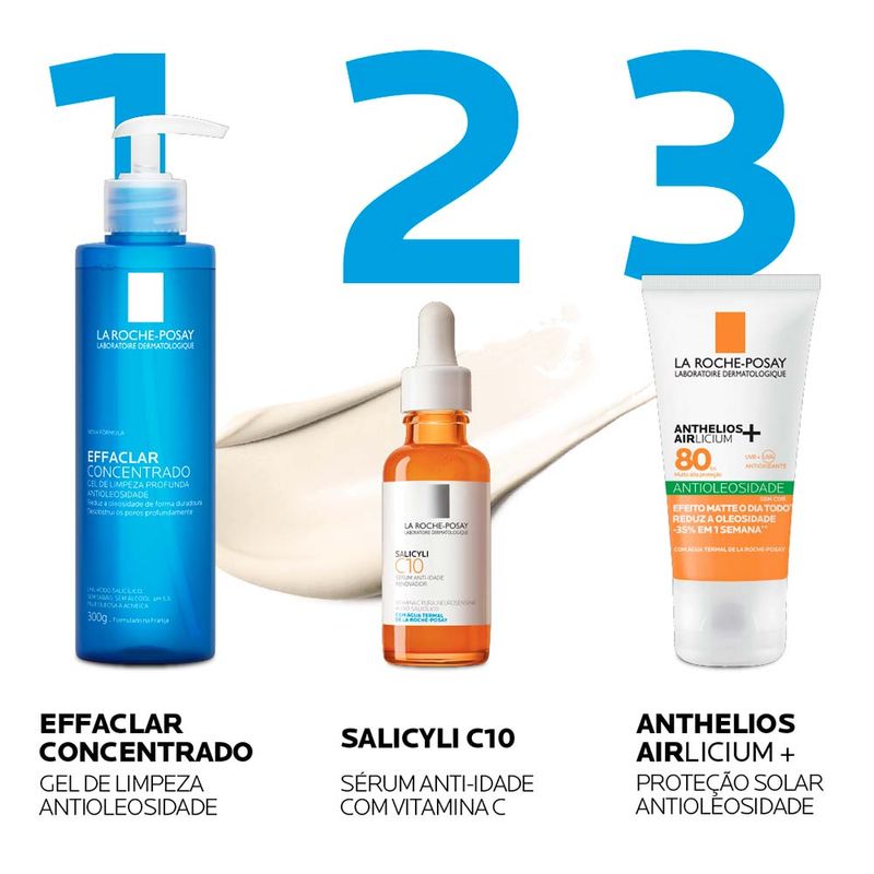 Protetor Solar Facial Antioleosidade La Roche-Posay Anthelios Airlicium+ FPS80 40g