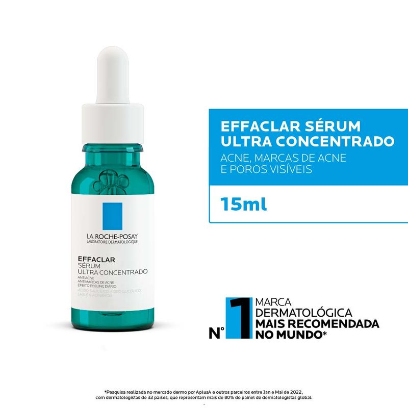 Sérum Ultra Concentrado Antiacne e Antimarcas La Roche-Posay Effaclar 15ml